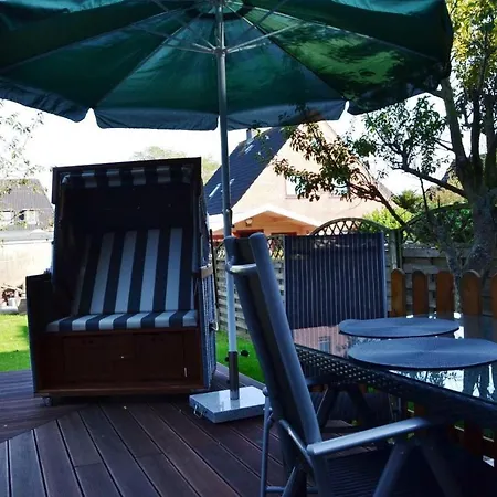 شقة Haus Am Suedende Moewennest